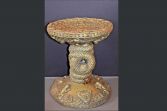 African tribal stool/pedestal/table, c1920